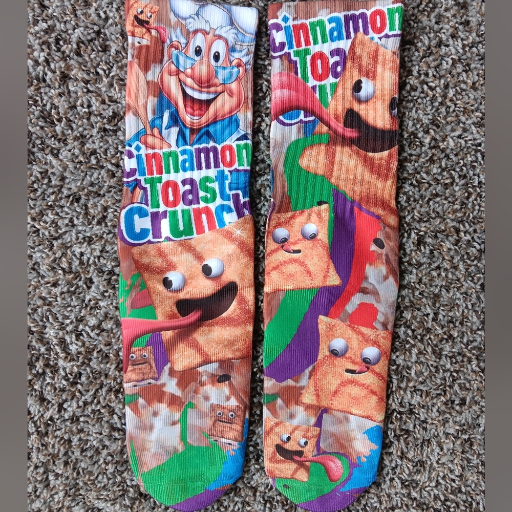 Cinnamon toast crunch socks